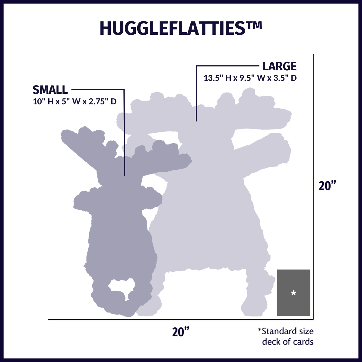 Barnyard HuggleFlatties™ Assorted Durable Plush Dog Toys (3pk)