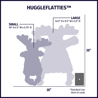 Barnyard HuggleFlatties™ Assorted Durable Plush Dog Toys (3pk)